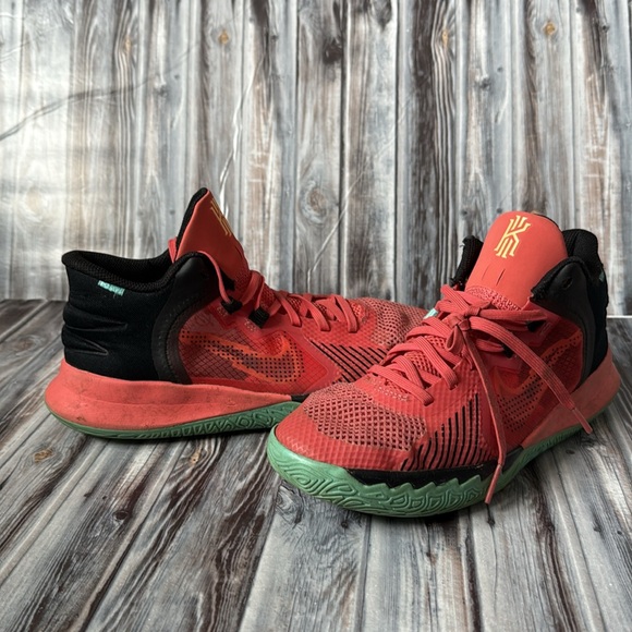 Nike Kyrie Flytrap 5, Magic Ember Dynamic Turquoise, Youth 4.5 - Picture 2 of 10